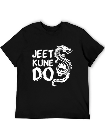 Jeet Kune Do Dragon Graphic Black T-Shirt