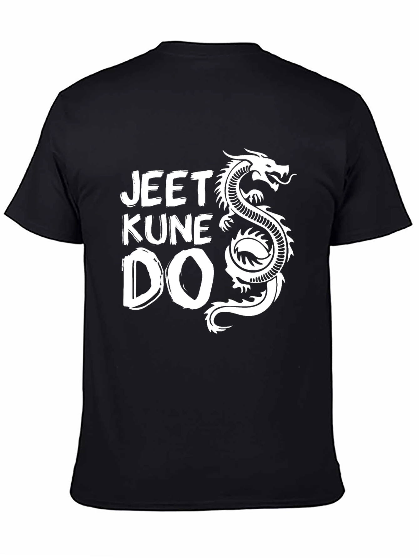 Jeet Kune Do Dragon Graphic Black T-Shirt