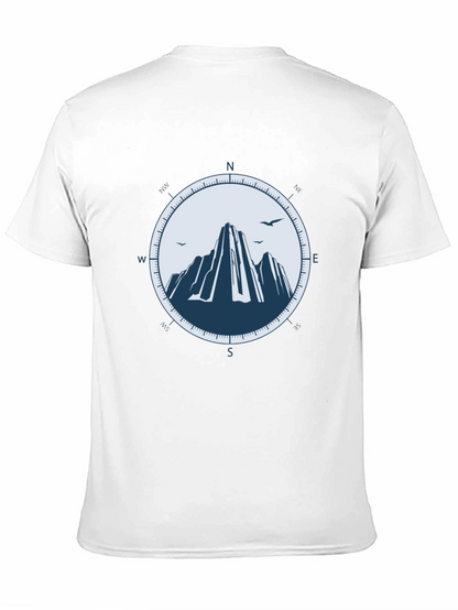 Mountain Compass Graphic Tee - Adventure Awaits
