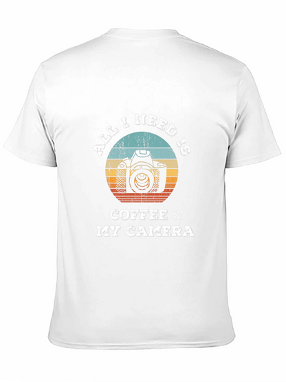 Coffee & Camera Graphic T-Shirt