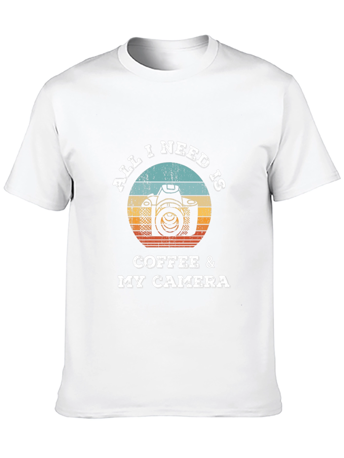 Coffee & Camera Graphic T-Shirt