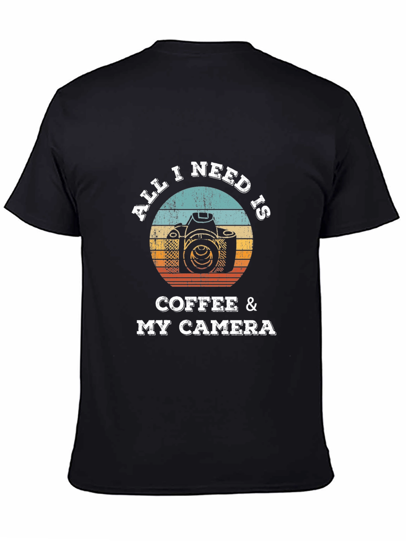 Coffee & Camera Graphic T-Shirt