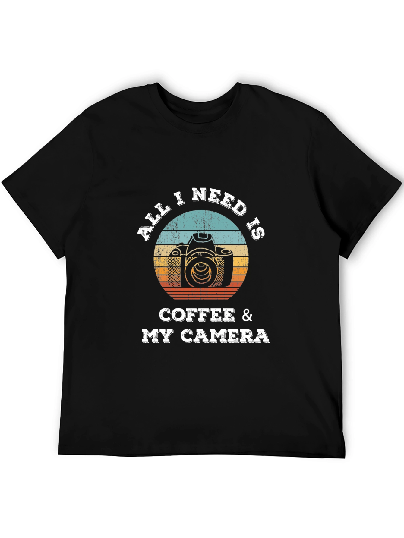 Coffee & Camera Graphic T-Shirt