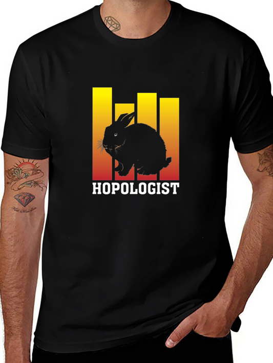 Hopologist T-Shirt - Rabbit Graphic Tee