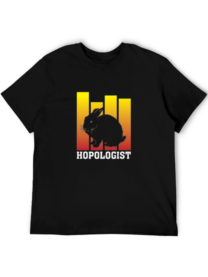Hopologist T-Shirt - Rabbit Graphic Tee