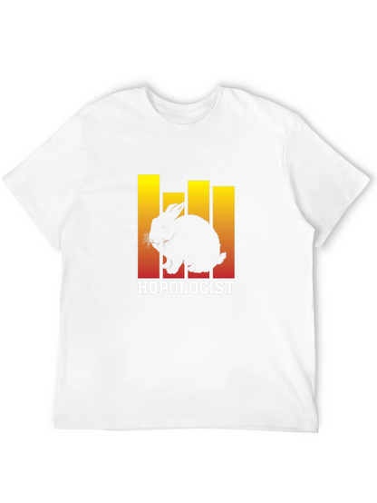 Hopologist T-Shirt - Rabbit Graphic Tee