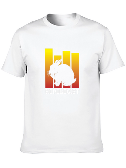 Hopologist T-Shirt - Rabbit Graphic Tee