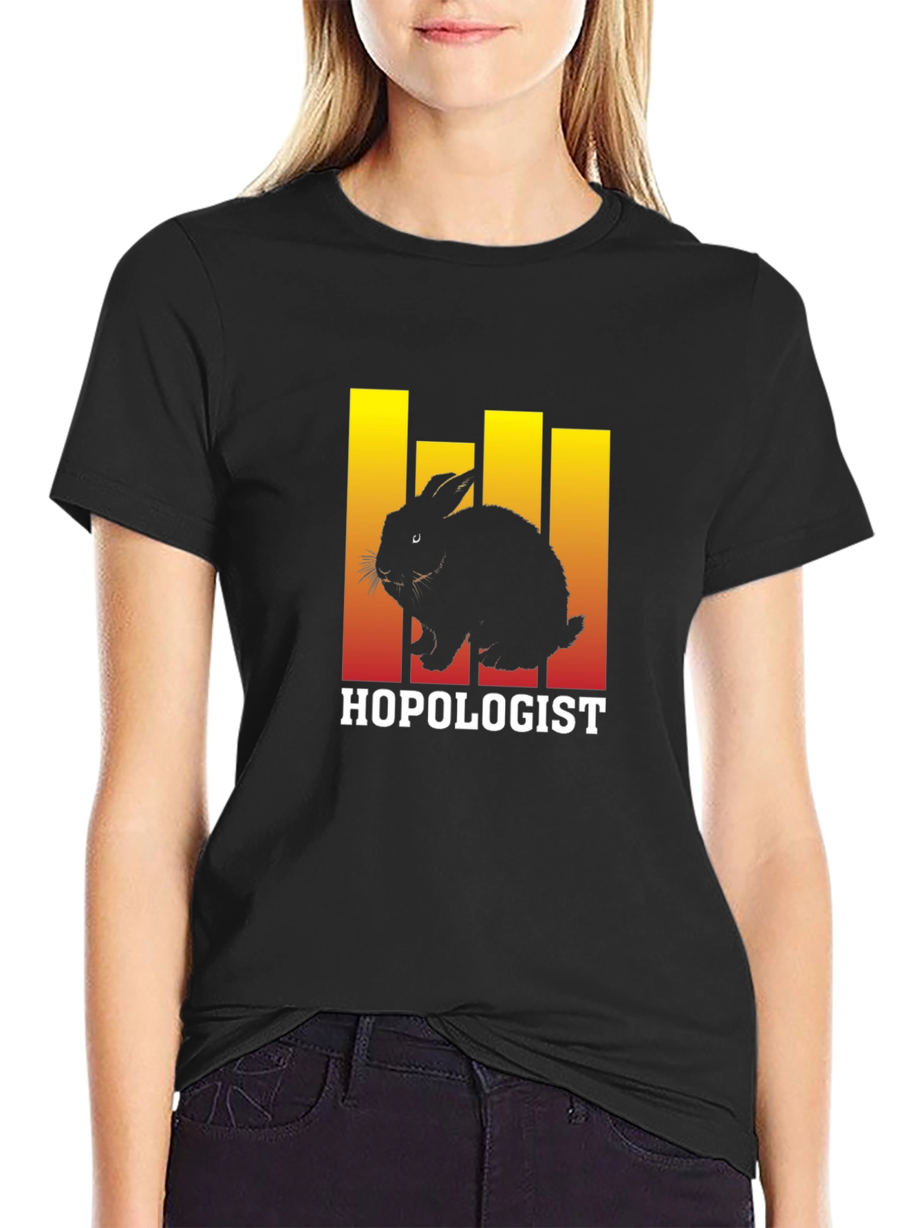 Hopologist T-Shirt - Rabbit Graphic Tee