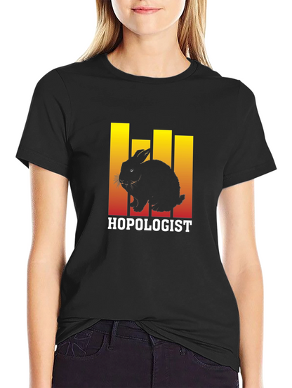 Hopologist T-Shirt - Rabbit Graphic Tee