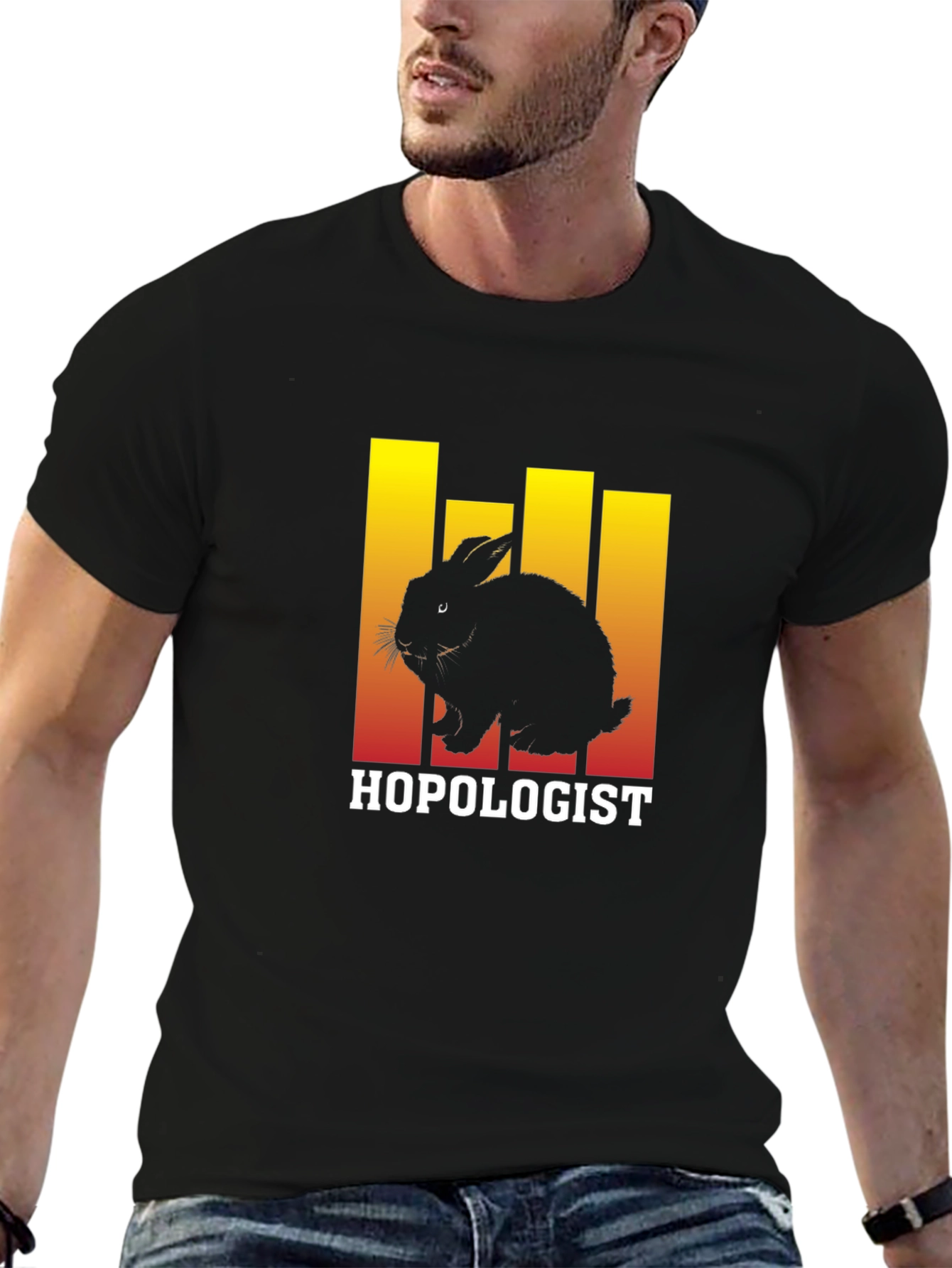 Hopologist T-Shirt - Rabbit Graphic Tee