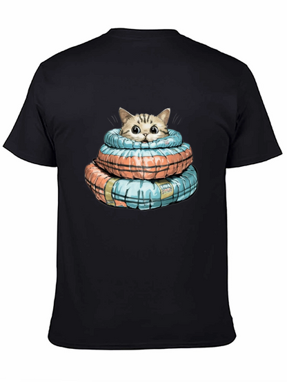 Cat in Life Preserver T-Shirt