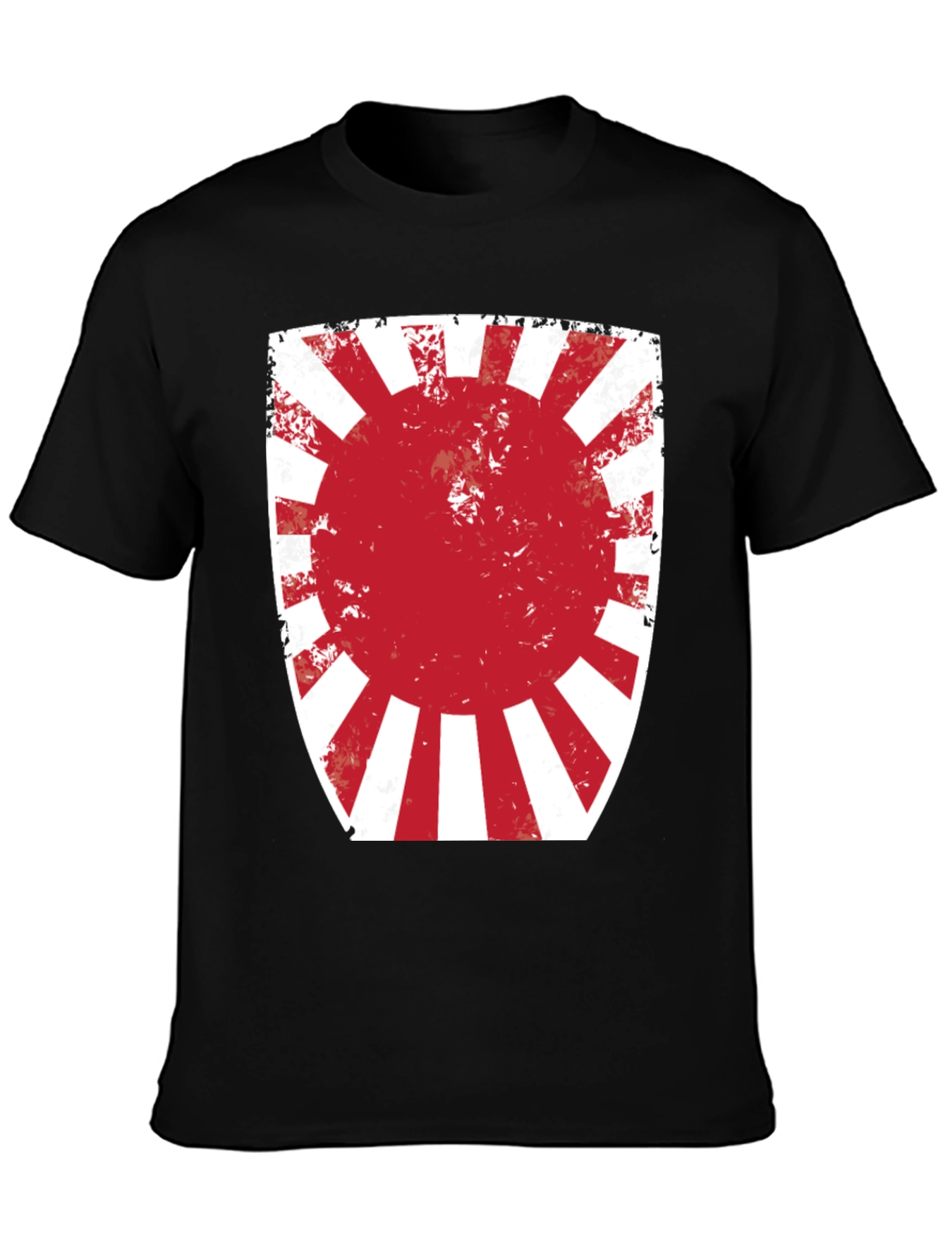 Rising Sun Graphic Tee - Distressed Print