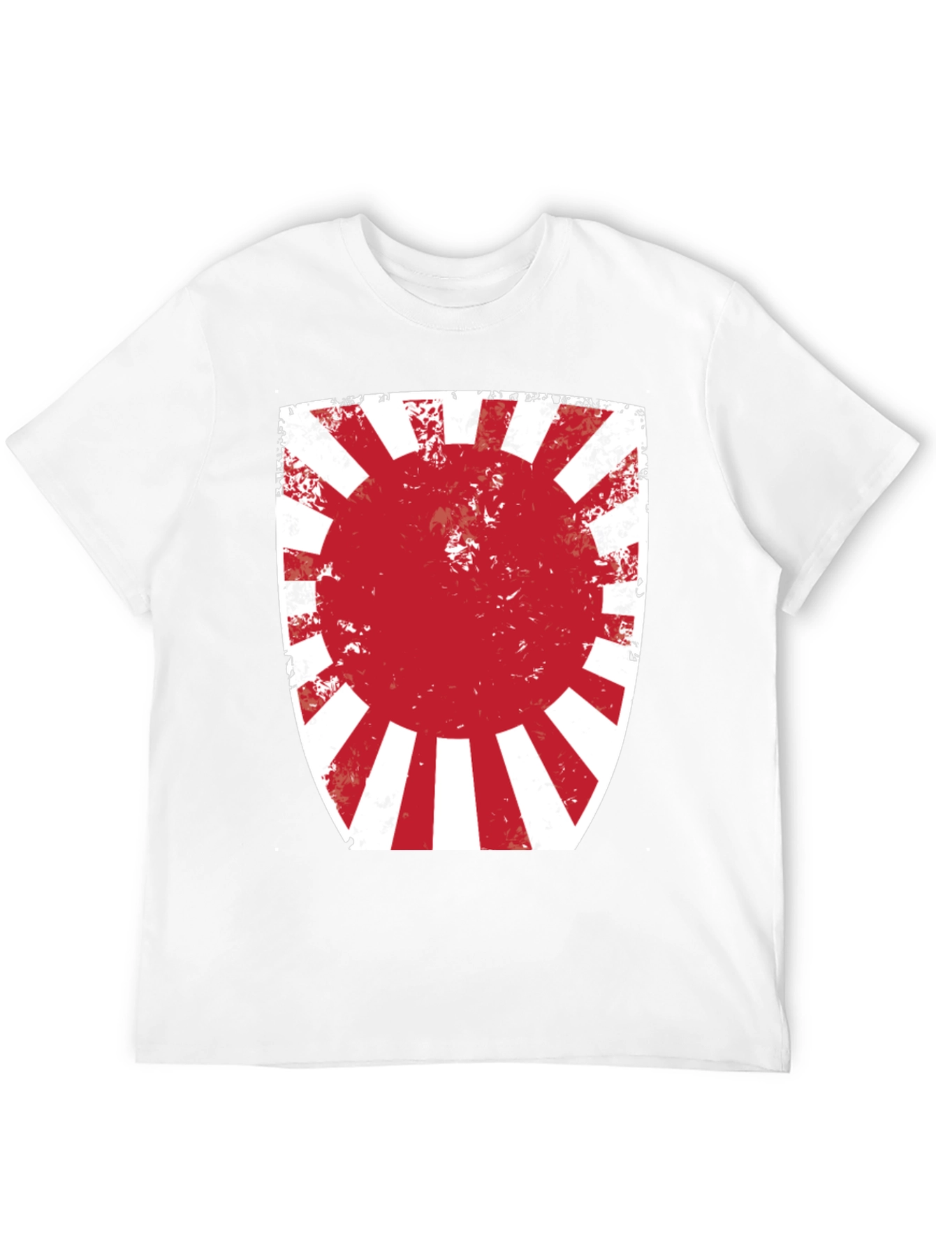 Rising Sun Graphic Tee - Distressed Print