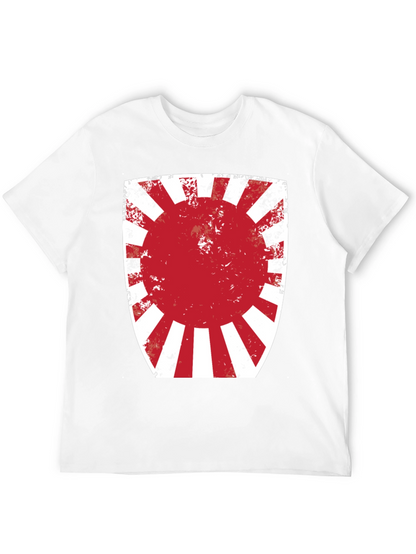 Rising Sun Graphic Tee - Distressed Print