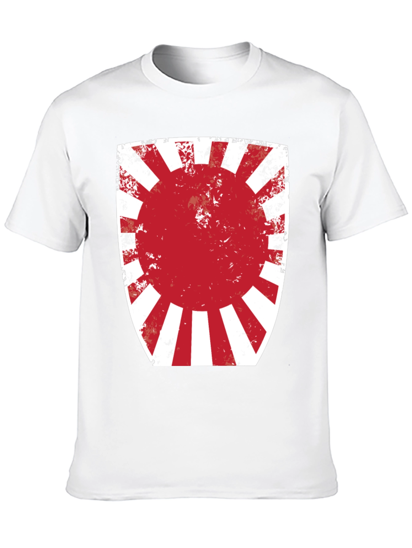 Rising Sun Graphic Tee - Distressed Print
