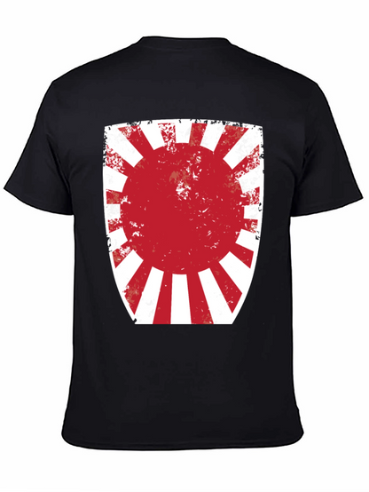 Rising Sun Graphic Tee - Distressed Print