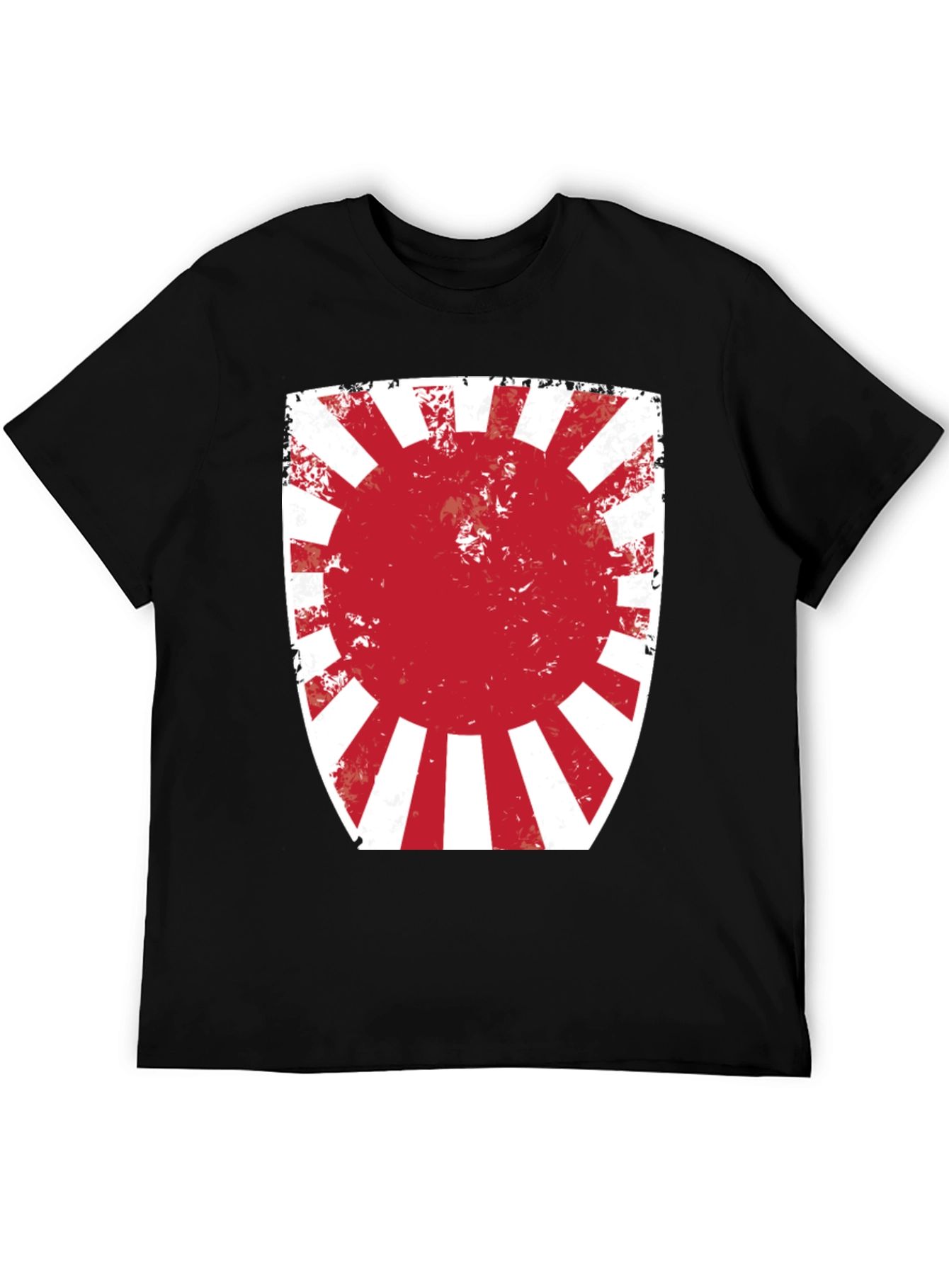 Rising Sun Graphic Tee - Distressed Print