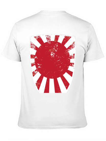 Rising Sun Graphic Tee - Distressed Print