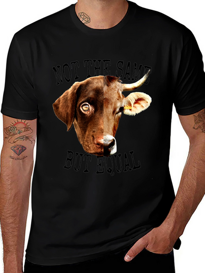 Not the Same But Equal Funny Animal T-Shirt