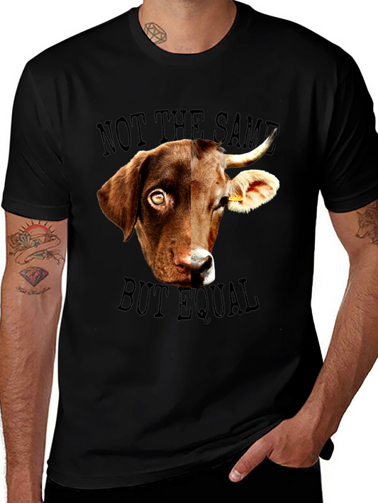 Not the Same But Equal Funny Animal T-Shirt