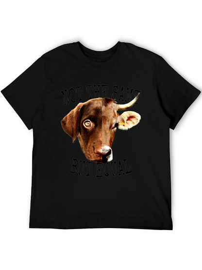Not the Same But Equal Funny Animal T-Shirt