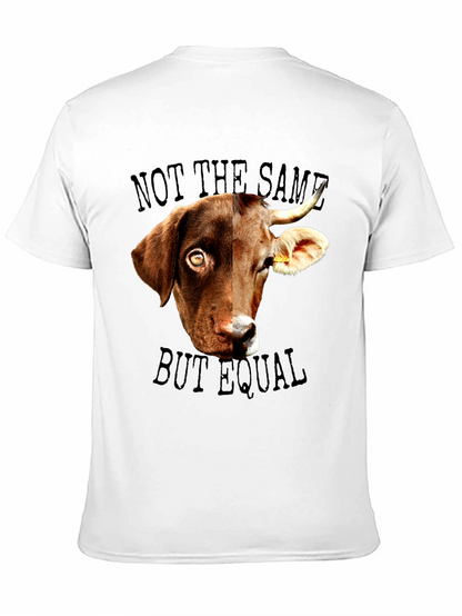 Not the Same But Equal Funny Animal T-Shirt