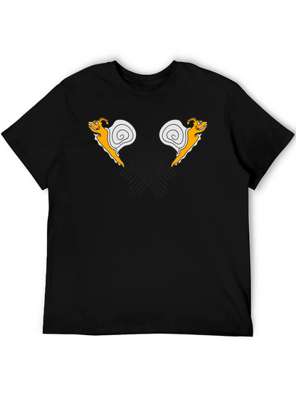 Fun Snail Graphic Tee - Black Casual T-Shirt