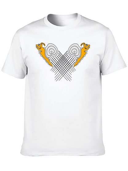 Fun Snail Graphic Tee - Black Casual T-Shirt