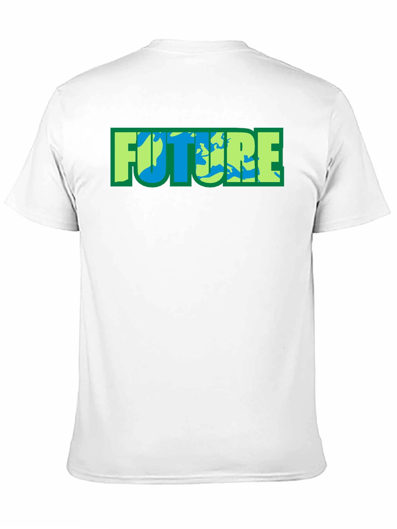 Earth Future Graphic Tee - Black Cotton Blend