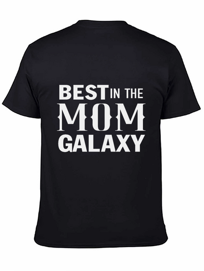 Best Mom in the Galaxy Black T-Shirt