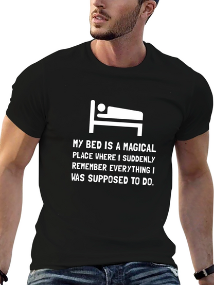 Magical Bed T-Shirt Funny Slogan Tee