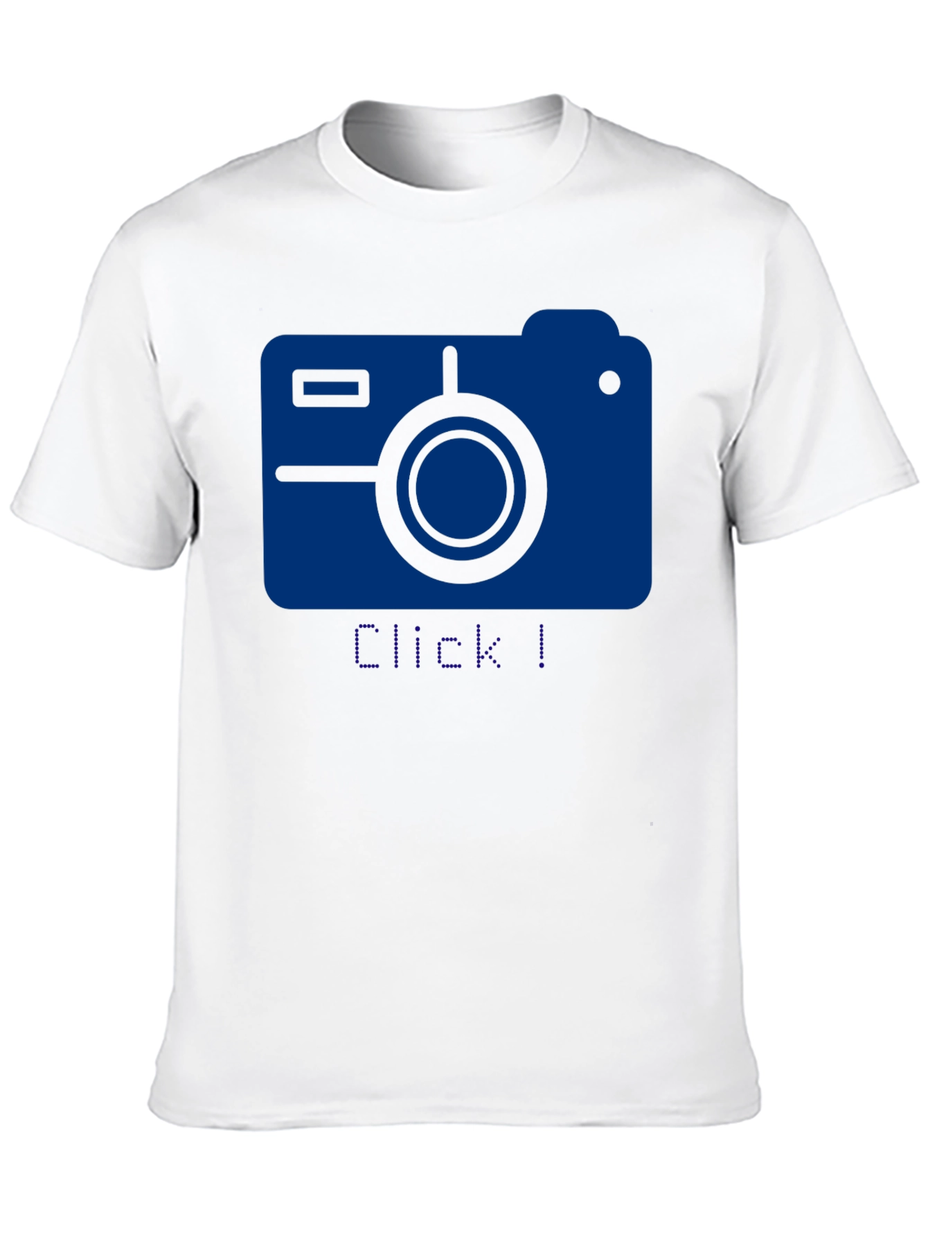 Click! Camera Graphic T-Shirt - Black