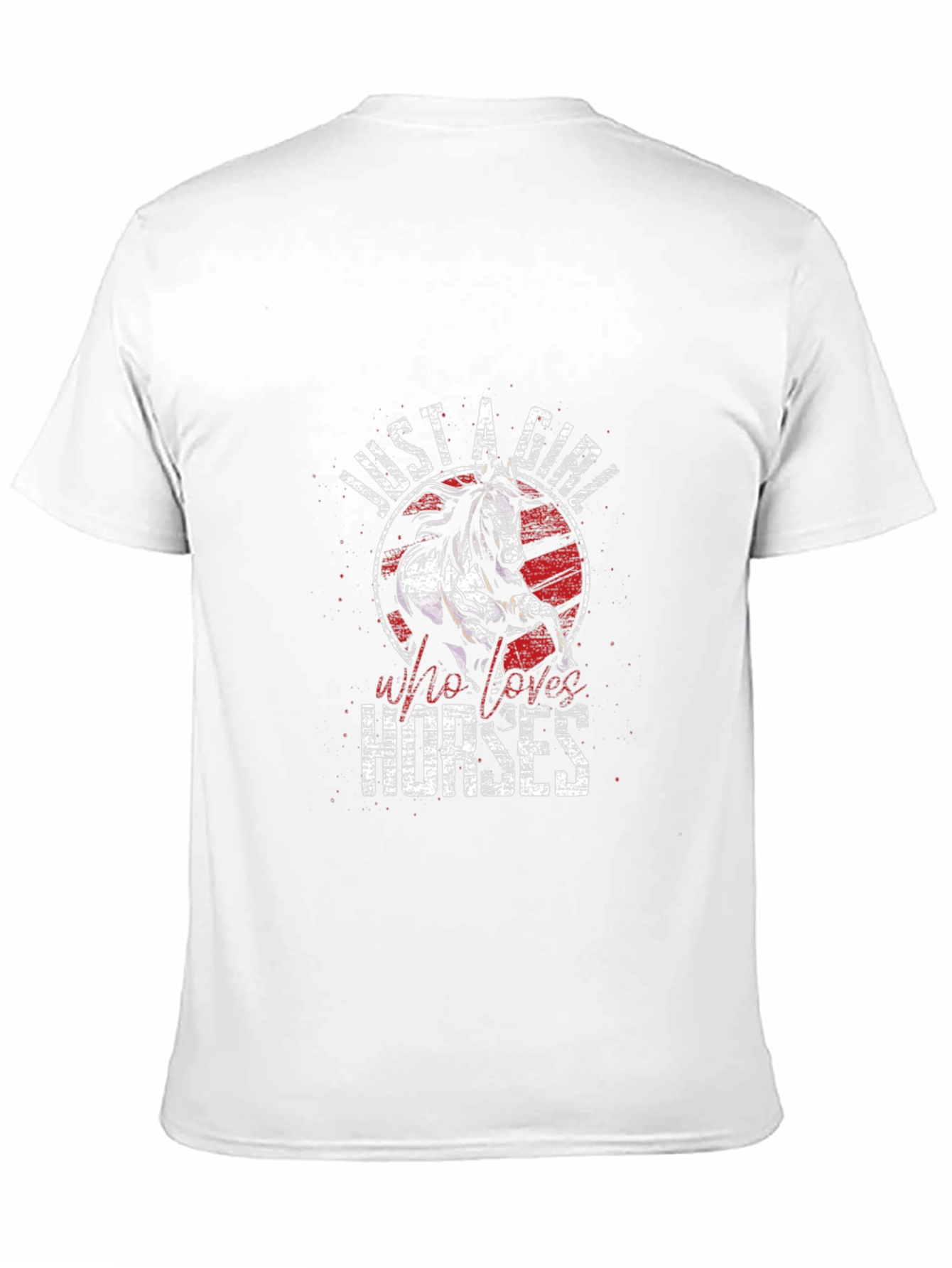 Just A Girl Who Loves Horses Graphic Tee