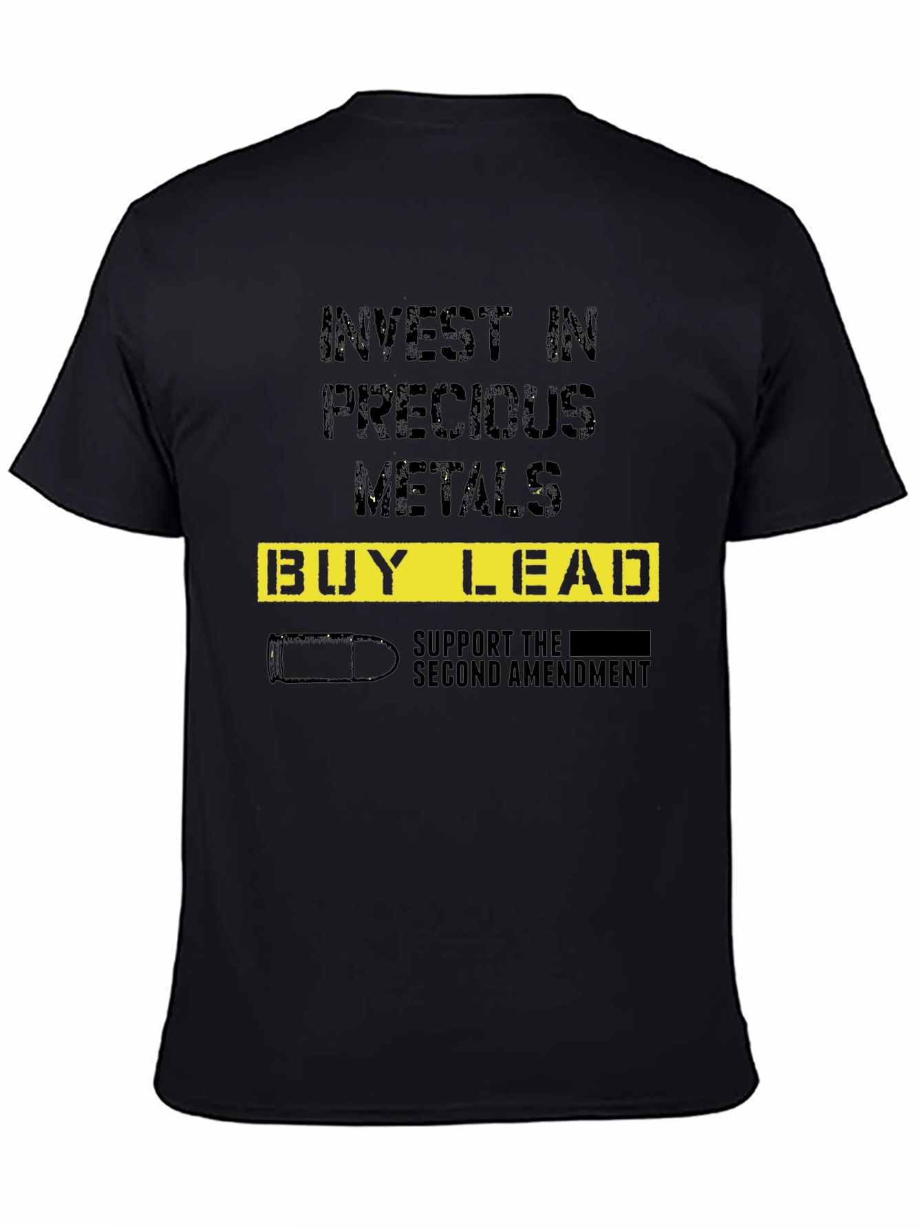 Invest in Lead T-Shirt - Second Amendment Support