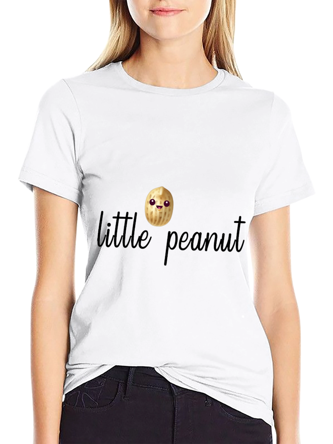 Little Peanut Tee - Black