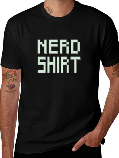 Nerd Shirt - Black Graphic Tee