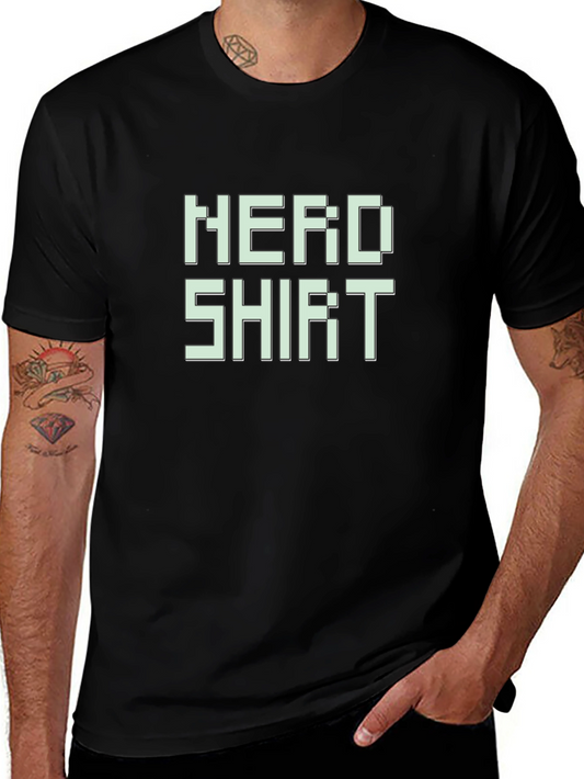 Nerd Shirt - Black Graphic Tee