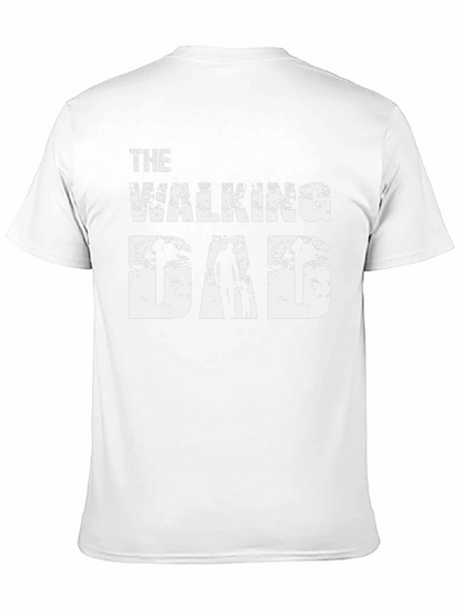 The Walking Dad Black Graphic Tee