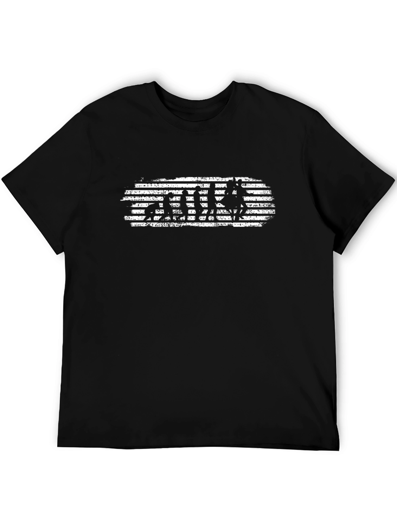 Evolution T-Shirt: Black Graphic Tee