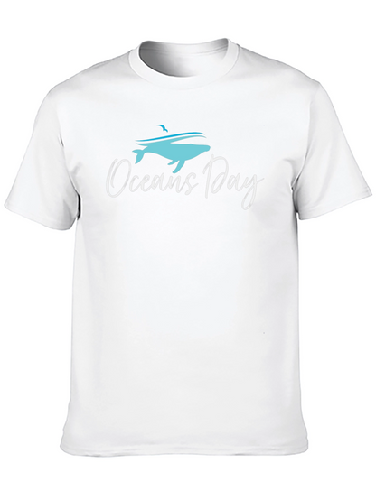 Oceans Day Black T-Shirt