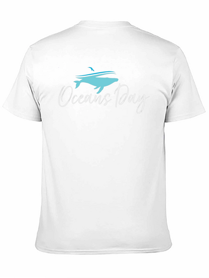Oceans Day Black T-Shirt