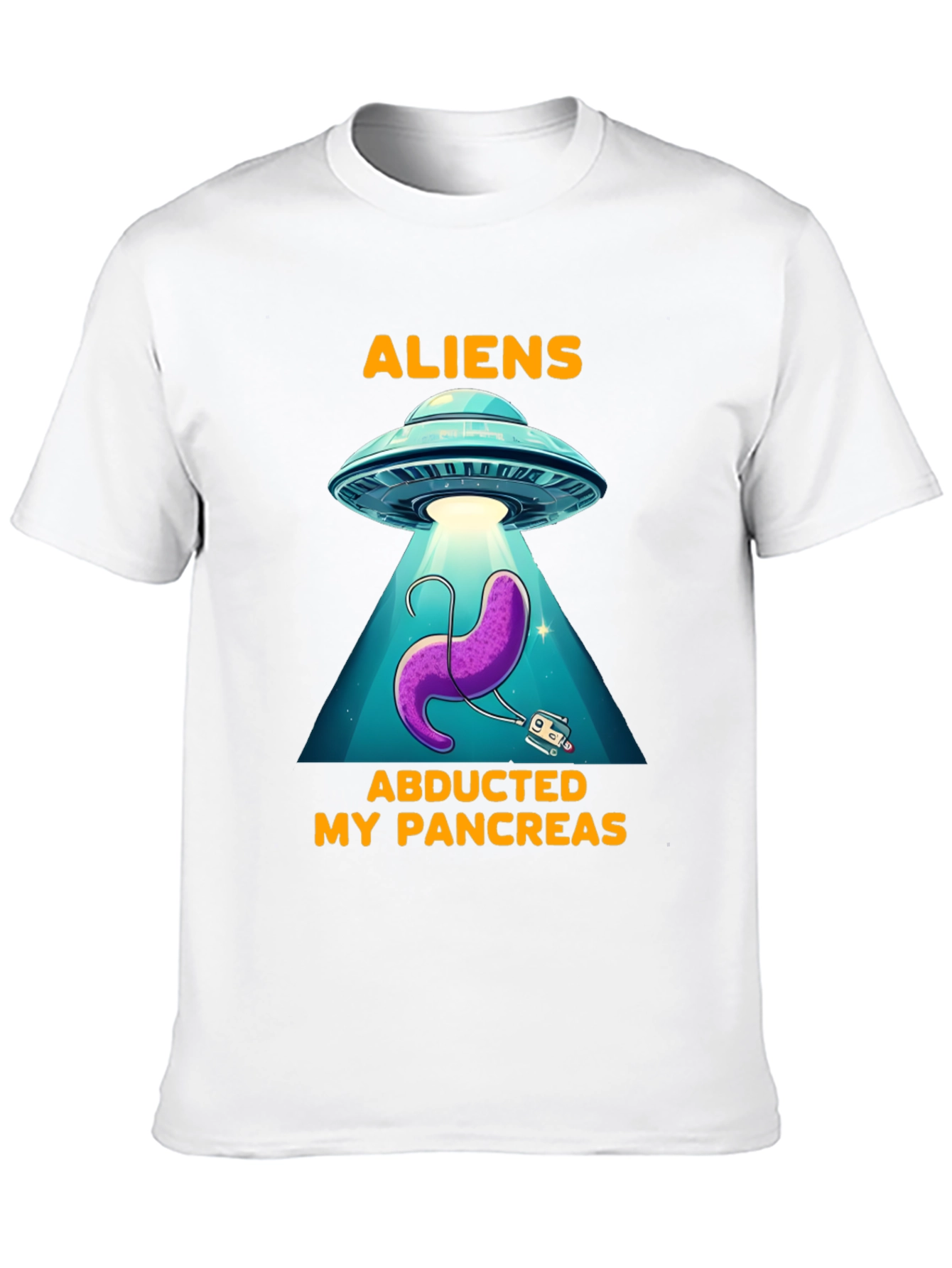Aliens Abducted My Pancreas T-Shirt