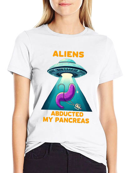 Aliens Abducted My Pancreas T-Shirt
