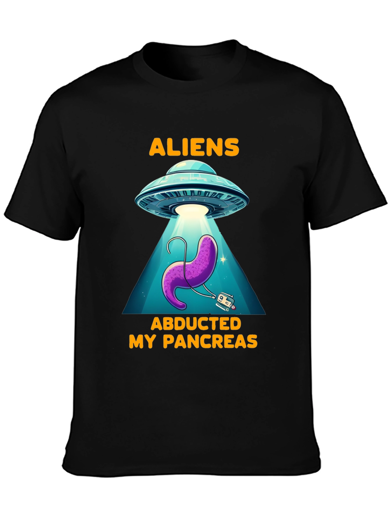 Aliens Abducted My Pancreas T-Shirt