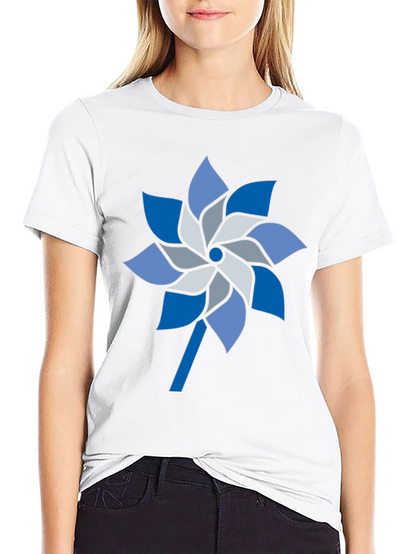 Pinwheel Graphic Tee - Stylish Mens Casual Shirt