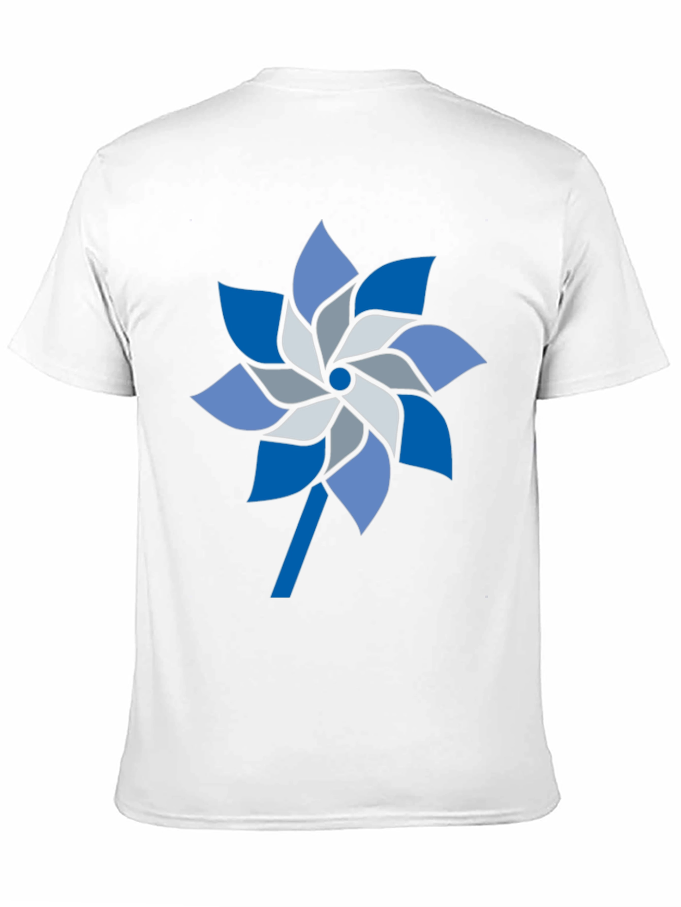 Pinwheel Graphic Tee - Stylish Mens Casual Shirt