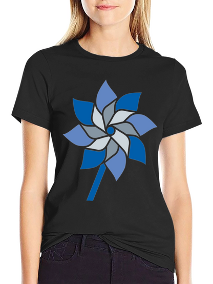 Pinwheel Graphic Tee - Stylish Mens Casual Shirt