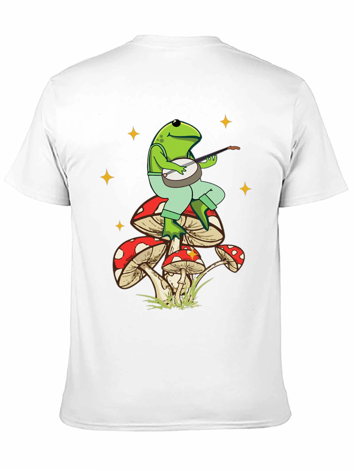 Frog Banjo Mushroom T-Shirt