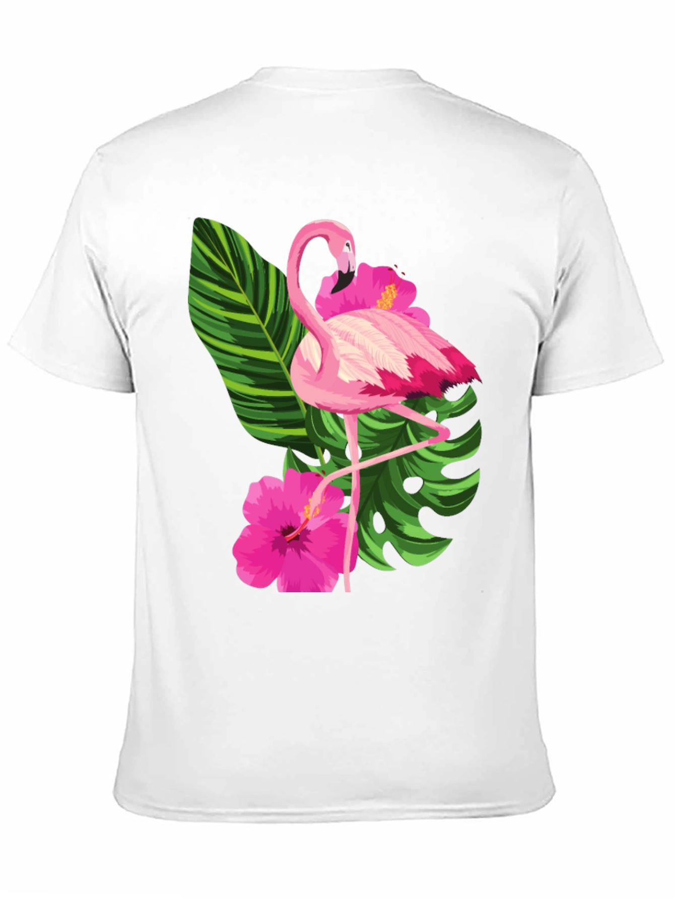 Flamingo Floral Graphic Tee