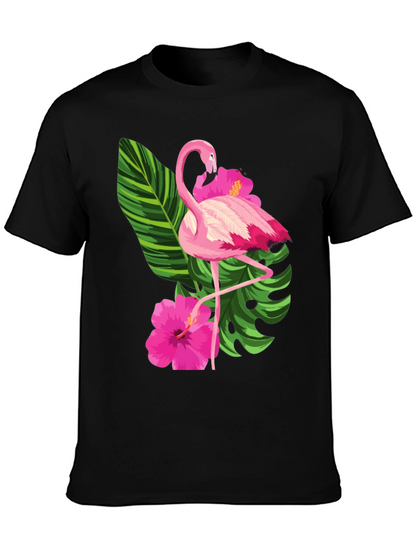 Flamingo Floral Graphic Tee